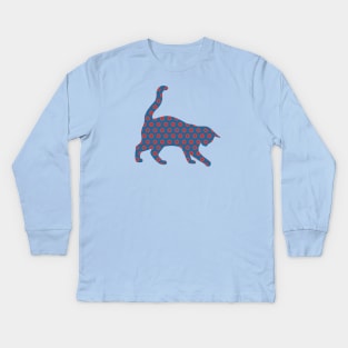 Phish Your Pet Cat Donuts Kids Long Sleeve T-Shirt